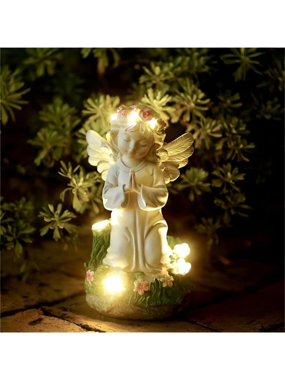 Solar Angel Statue Decorations for Yard Outdoor Decorations